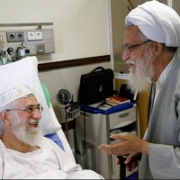 عيادة العلماء والشخصيات للإمام الخامنئي حفظه الله في المستشفى